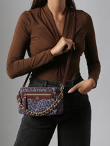 Cross Body Tas Jn Mila louise Bruin jn 2367AJN1-vue-porte